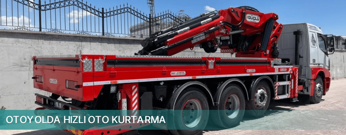 Bayraklı İlçemi Otoyolda Hızlı Oto Kurtarma
